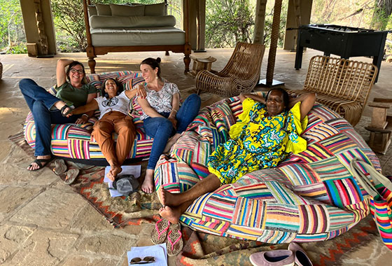 Liesel Hope Colleen Leela Bean Bags Kenya 2023